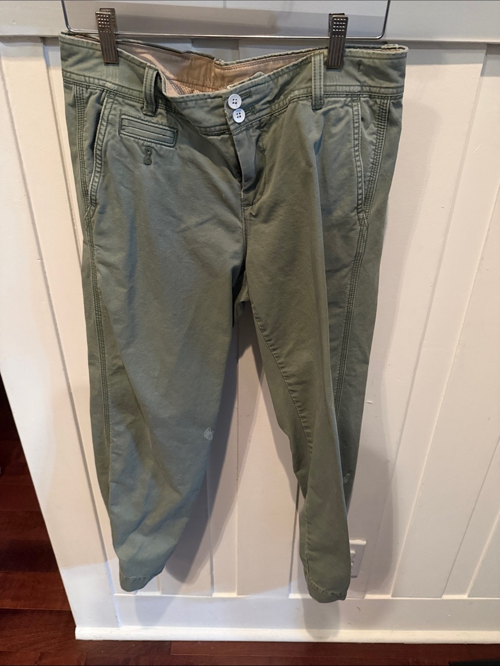 Banana Republic Olive Green Women’s Boyfriend Jeans
